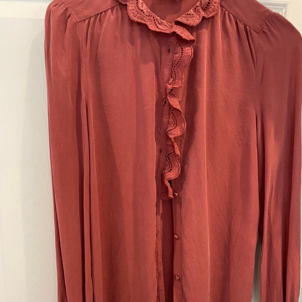 Sézane,  only used one time,  material silk
